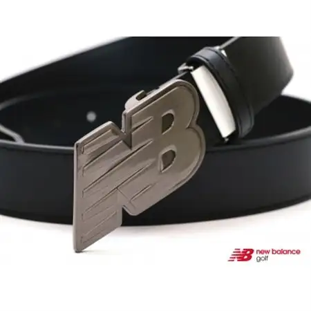 ニューバランスゴルフ　バックルベルト　メンズ　ブラック　0123982003　new balance【1431733】