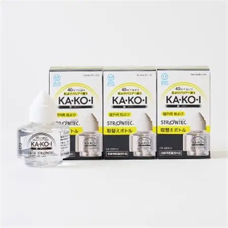 STRONTEC 屋外用蚊よけ KA・KO・I 取替えボトル 3個セット(防除用医薬部外品)【配送不可地域：沖縄県】【1444973】