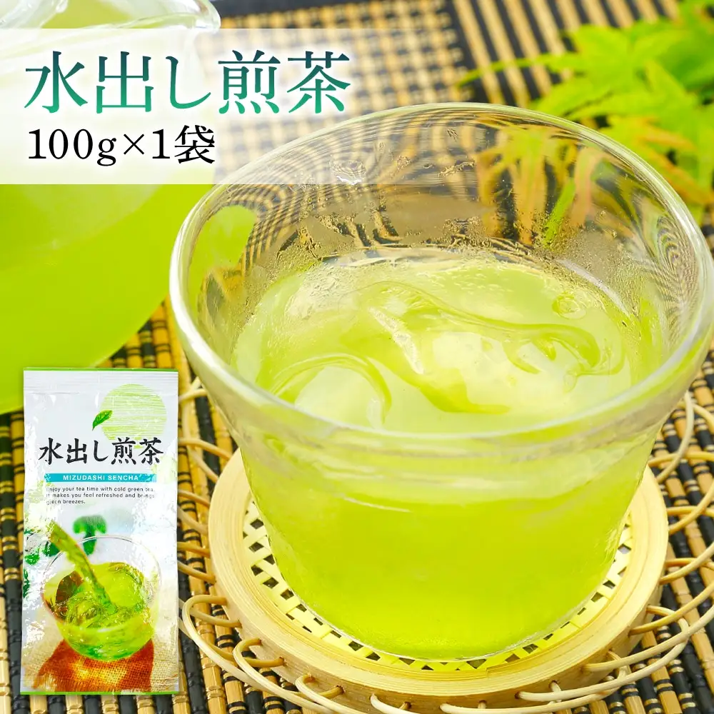いずみ茶 水出し煎茶 食べるお茶 3点セット 各100g 計300g