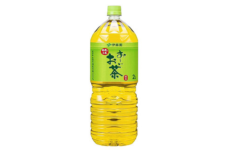 《定期便3ヶ月》お～いお茶 緑茶 2L×6本【2ケース】