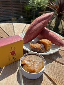 A305 お芋の恵 100g×6缶【芋 さつまいも 焼き芋 缶詰 離乳食 保存食 大阪 八尾市】