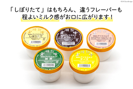 【牧場直送】 アイス 120ml ×5種 計5個 食べ比べ [岩瀬牧場 北海道 砂川市 12260519] 