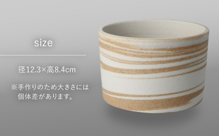 多治見市×春日井市コラボ【美濃焼】 MINO MAKELAY Mサイズ 鉢 赤土マーブル × 【日本有数のサボテンの生産地】 春日井市の名店 後藤サボテン 【井澤コーポレーション】[TBP166]