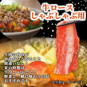 【C7013】北海道士別市産 牛ロースしゃぶしゃぶ用・すき焼き用セット(各300g×1P・計600g) 牛 牛肉 ロース しゃぶしゃぶ すき焼き 国産 北海道産 冷凍 お肉 セット 晩御飯 おかず 【まちづくり士別】