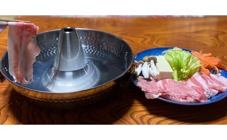 下仁田ポーク米豚ロース　しゃぶしゃぶ用 1kg(500g×2パック) 豚 ロース スライス しゃぶしゃぶ お肉 豚肉 小分け 冷凍 食材 国産豚ロース 料理 調理 鍋物 鍋料理 サッパリ 甘味 臭みが少ない 