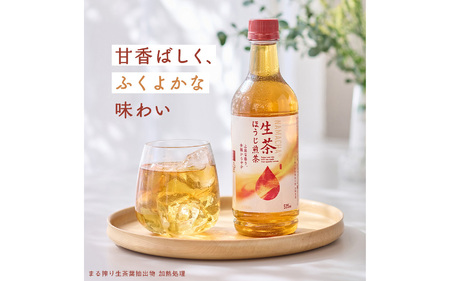 【定期便3回】キリン 生茶 ほうじ煎茶 525ml ペットボトル × 24本 3ヶ月
