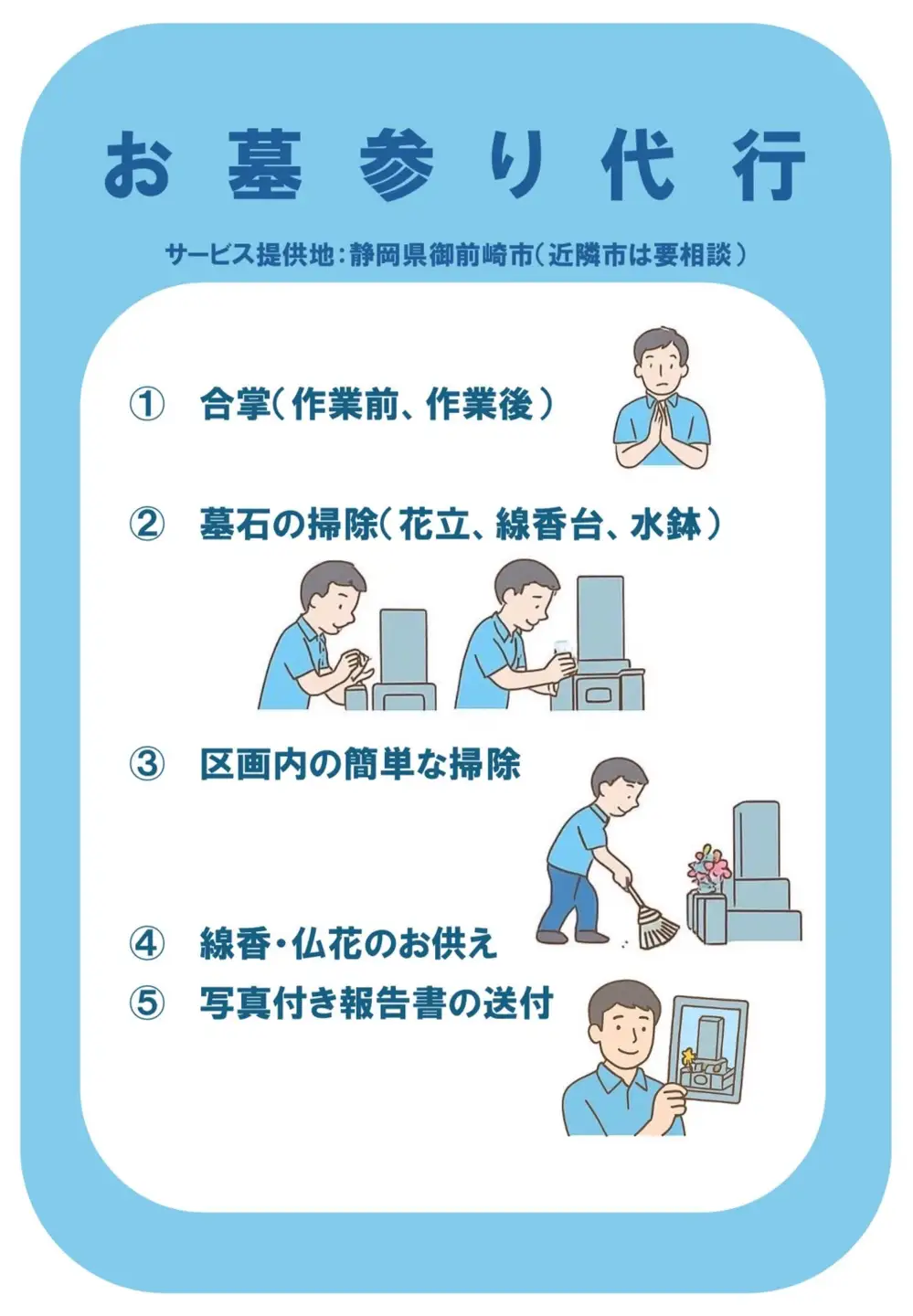 お墓参り代行