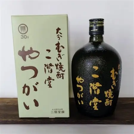 大分むぎ焼酎　二階堂吉四六つぼ25度2本とやつがい30度2本(720ml)4本セット_大分むぎ焼酎 二階堂 麦焼酎 焼酎 酒 酒セット 焼酎セット  まとめ買い 飲み比べ_【1455794】