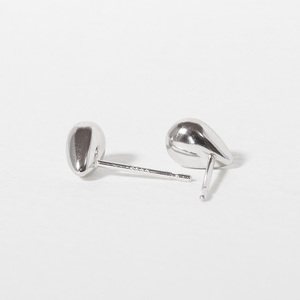 プラチナ しずく 大 ピアス  山梨 プラチナピアス シンプル シンプルピアス プラチナ PT900 ジュエリー アクセサリー 山梨県 甲斐市 BQ-35