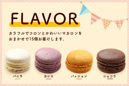 マカロン15個【詰め合わせ】菓子工房【ひのでや】 詰合せセット B-696