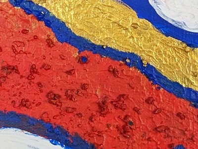 富士山溶岩パワーアート「白雲に黄金富士と太陽C」 絵画 アート
