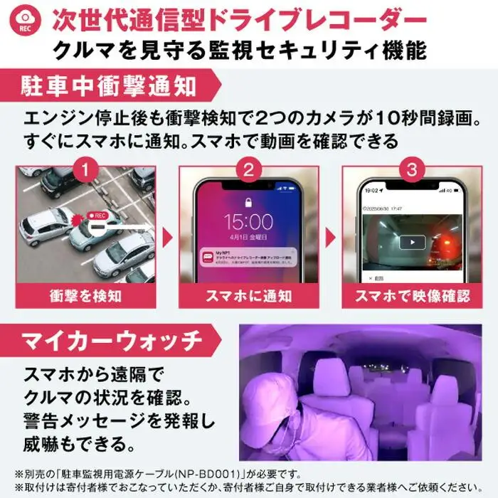  パイオニア　ドライブレコーダー　カーナビ　Wi－Fi　オールインワン　NP1 ／ クラウド録画 フルHDカメラ 多機能 埼玉県