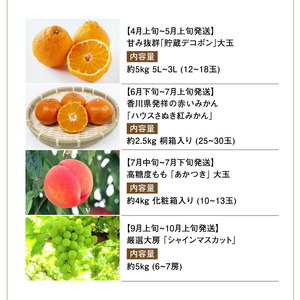 フルーツ王国みとよの特選こだわり9品定期便