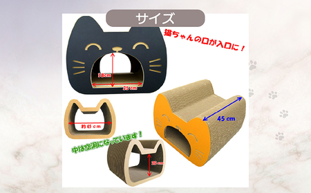 猫の爪とぎ　ロングトンネル（カラー：ナチュラル） 猫 ねこ ネコ キャット cat 爪とぎ ダンボール 段ボール 写真映え トンネル 丈夫 クラフト かわいい 猫の運動 日本製 国産 おもちゃ ペット インテリア 愛猫 動物 猫用品 猫用玩具 グッズ 愛猫へプレゼント ペット用品 愛知県 常滑市