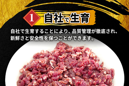 山形県 白鷹産【加熱用】馬肉 ミンチ（約2kg）約200g入×10袋【冷凍発送】