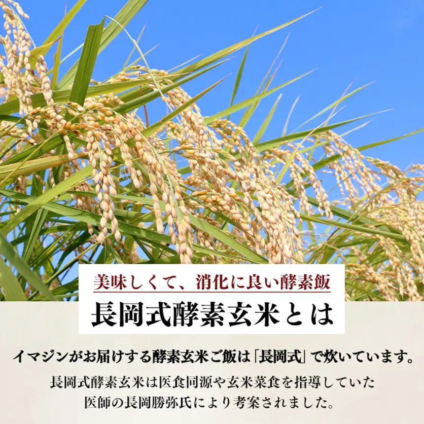 酵素玄米 ごはん ( 長岡式 ) 約 1.2kg | 酵素玄米 長岡式 オーガニックカフェ 奈良県 平群町