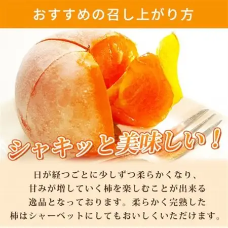 【先行受付】和歌山秋の味覚　平核無柿(ひらたねなしがき)　約7.5kg【日高町】【1216958】