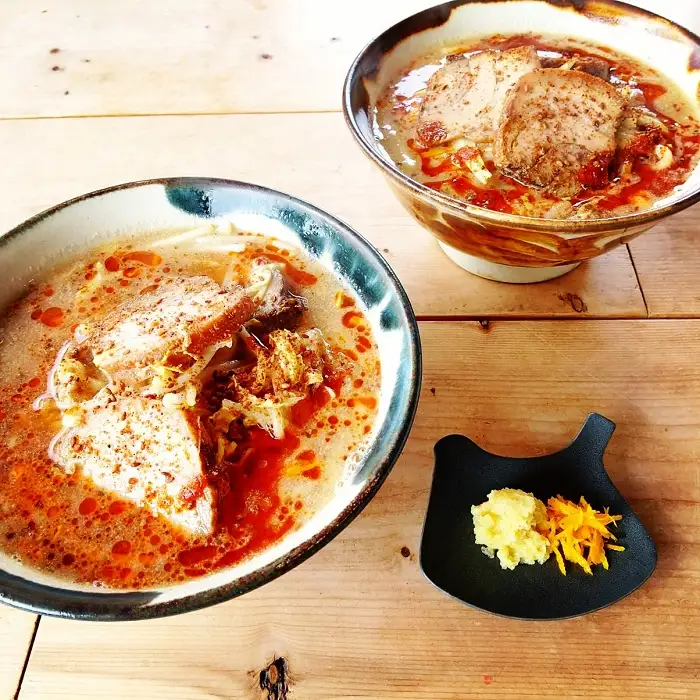 【鴨川産削り節使用】魚出汁と練り胡麻の特製スープ具琥の担々麺６食分 [0013-0016]