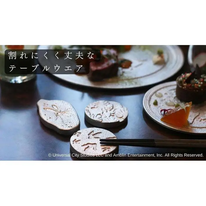 ジュラシック・パークコレクション「まるで発見された恐竜」カトラリーレスト3種ギフト