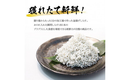 訳あり高知県産釜揚げしらす（8P）と天然マグロのタタキ丼（6P）セット