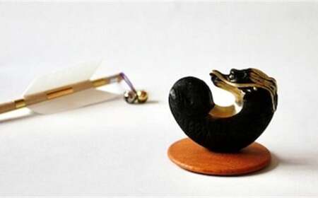 【新潟県無形文化財認定 蝋型鋳金】2024モデル干支「辰」 蝋型鋳金置物 Zodiac「Tatu」[ZI710]