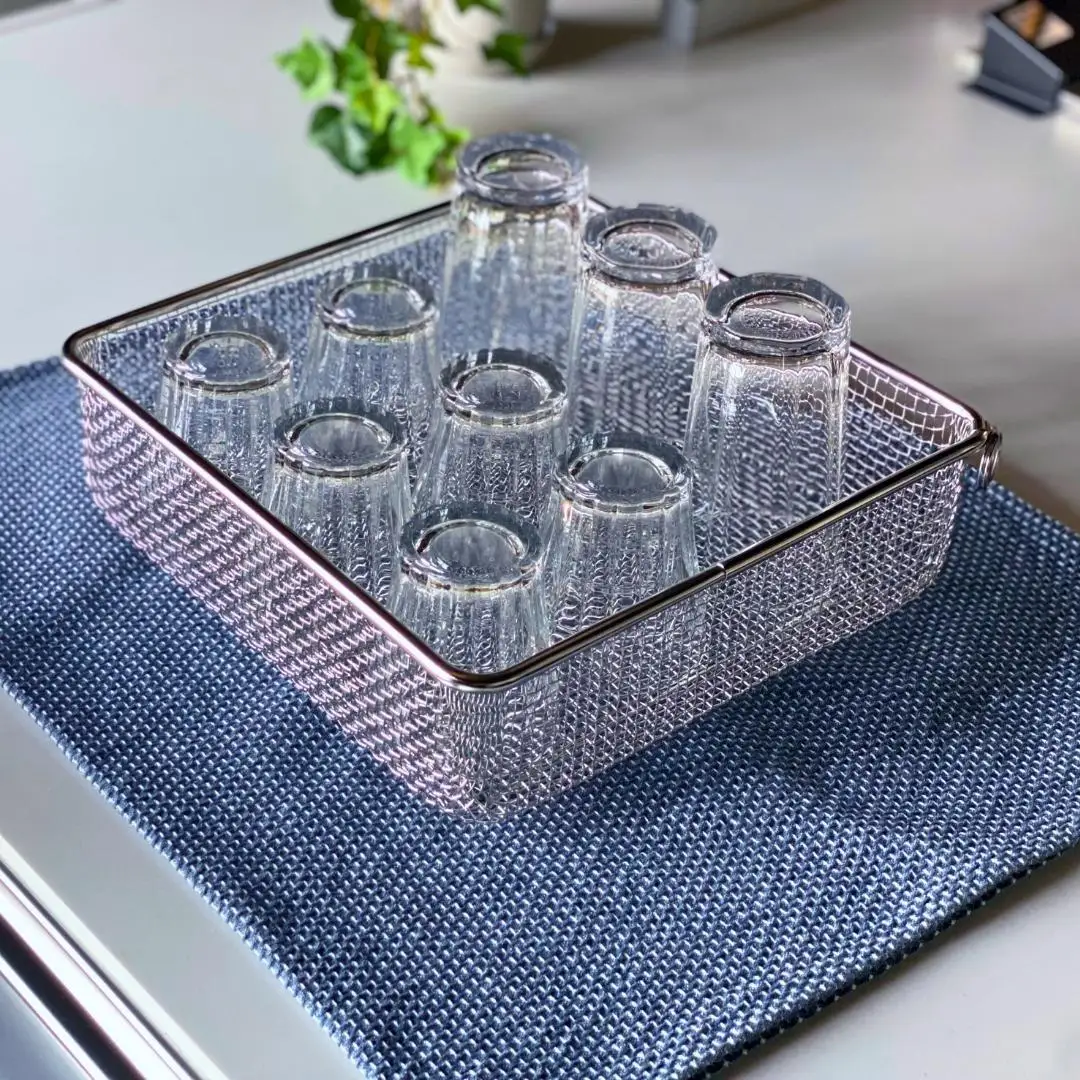 すっきり暮らす水切りかご スクエアタイプ 燕三条製 水切り キッチン用品 キッチン整理 キッチン収納 bwsSELECTION [ビーワーススタイル]【011S159】