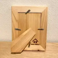 BokuMokuあかね材フォトフレームL判  / 田辺市 熊野 あかね材 紀州材 木 家具 フォトフレーム 写真立て L判【emk008】