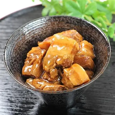 老舗料理店の味【鹿籠豚(かごぶた)の角煮】 元祖黒豚 一福 鹿児島 枕崎産 A3-316_肉  豚肉   惣菜・加工品   _【配送不可地域：離島】【1166529】