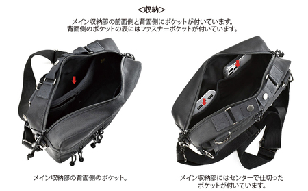 VanNuys 完全無欠のWファスナーサブバッグ／ワイド ウエストバッグ ウエストポーチ アウトドア ボディバッグ ヒップバッグ バンナイズ ファッション カバン ショルダーバッグ 
