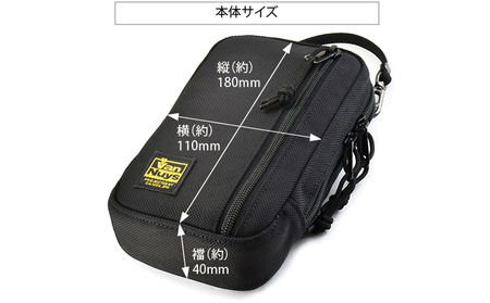 VanNuys 薄型サブポケット／Type-C ウエストバッグ 多機能ウエストバッグ 収納多数 ヒップバッグ  帆布 バンナイズ ファッション カバン 