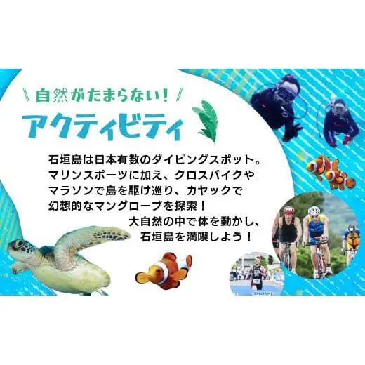 HISの沖縄県石垣市の対象ツアーに使えるふるさと納税クーポン券【3,000円分】HS-1
