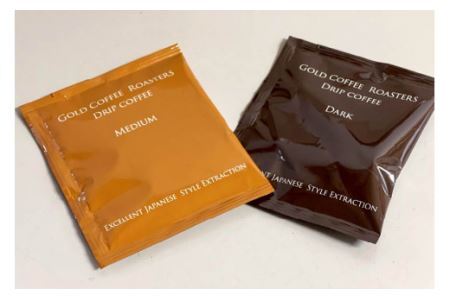コーヒー 自家焙煎 ドリップバッグ ミディアム ＆ ダーク 各10個 計20個 [ゴールド珈琲 大阪府 守口市] [2283]