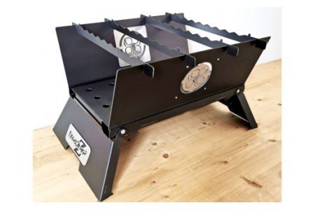 ももいろクローバーZ×焚き火台 cacomi black fire コラボグッズ 1台 ももクロ キャンプ BBQ [2575]