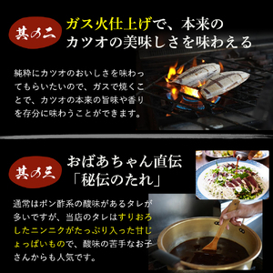 【先行予約】【生の鮮度】初ガツオのタタキ4-5人前（薬味付き）【冷蔵】 カツオ 鰹 高知 特製 たたきのタレ ／Efs-11