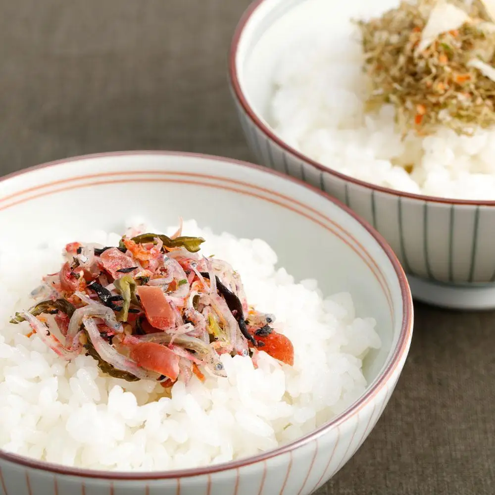 【ふるさと納税】生ふりかけ 人気2種食べ比べセット いか昆布 梅ちりめん 各1パック　 澤田食品 ふりかけ ごはんのお供 ご飯のお供 ふりかけグランプリ 金賞 送料無料