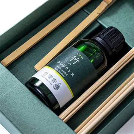 竹フレグランス30ml、竹渦巻き・竹丸棒セット_美容 アロマ  _【配送不可地域：沖縄県】【1465366】