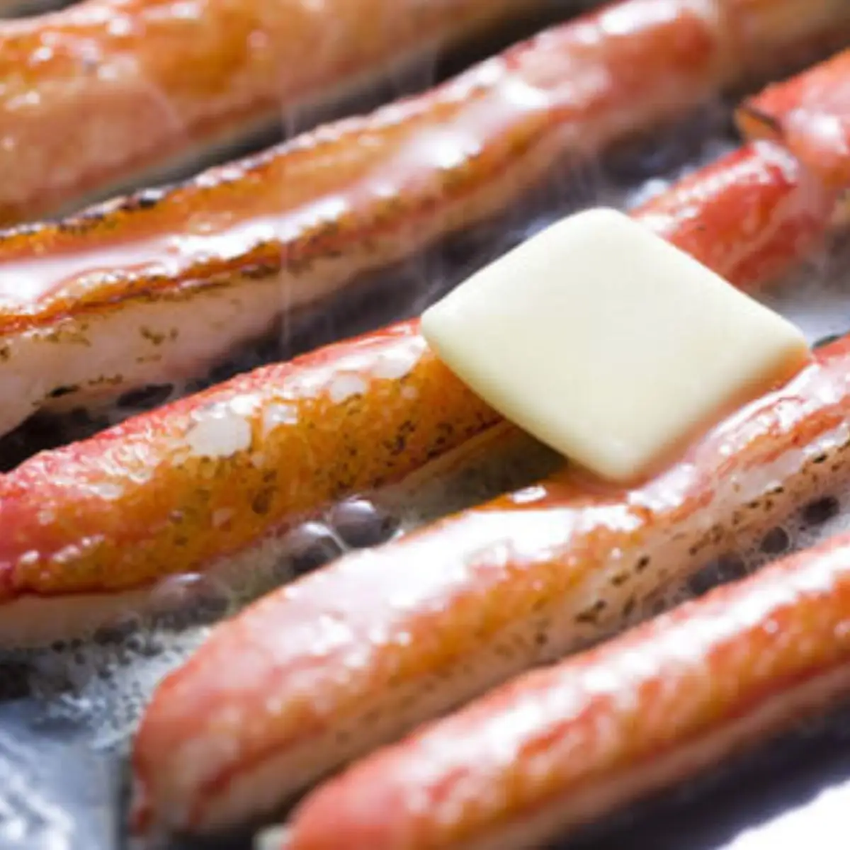 【ふるなびWEEK対象】生冷凍本タラバガニポーション脚むき身 1kg【生食可・お刺身OK】（北海道産） ABE012