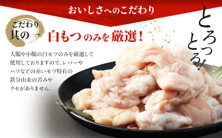 【定期便/6回/偶数月お届け】お米で育った「むなかた牛」塩もつ鍋 定期便_HB0142 | もつ鍋