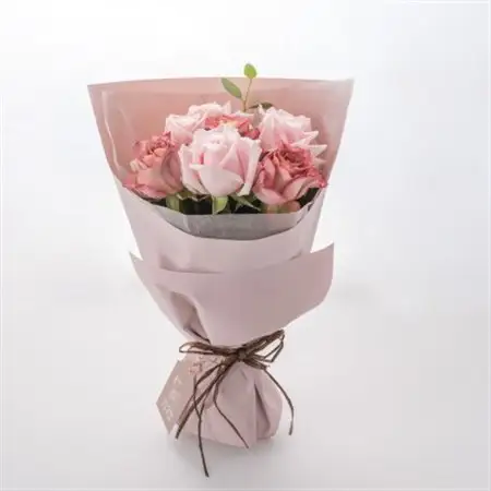 ホシファーム　フリルブーケ　ニュアンスピンク　8本_花・観葉植物  花 _【配送不可地域：離島】【1465236】