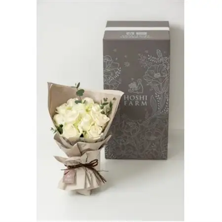 ホシファーム フリルブーケ　ピュア　12本_花・観葉植物  花 _【配送不可地域：離島】【1465241】