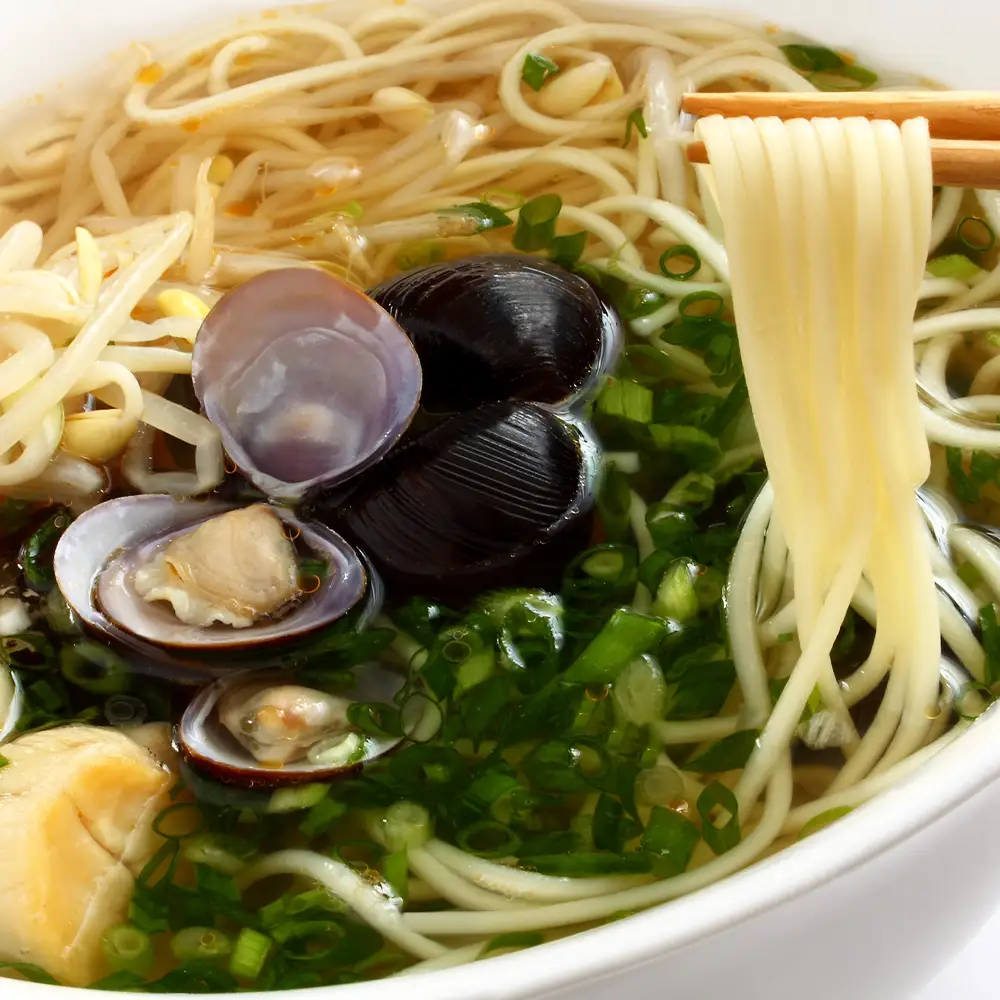 天塩しじみラーメン１０食入り＜天塩の國＞