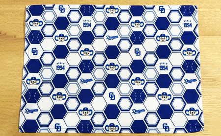 中日ドラゴンズコラボ　ランチョンマット・コースター2点セット(白) ドラゴンズ 瑞穂市 キッチン用品 キッチン 日用品 