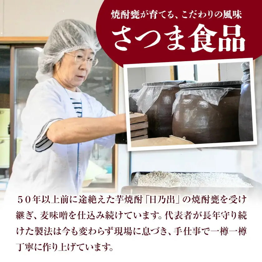 茶節 小分けパック 300g×3個 ちゃぶし 郷土料理 みそ さつま食品《30日以内に出荷予定(土日祝除く)》ご当地 味噌汁 麦みそ 味噌 調味料 和食 汁物 鹿児島県 さつま町
