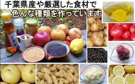 ドレッシング9種食べ比べセット（サラダ用落花生付）　【12203-0135】