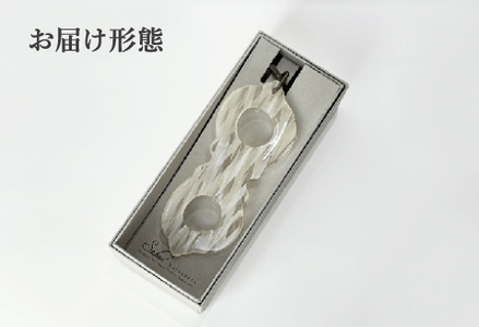 ＜KISSO＞sabae靴べら　megane　レッド