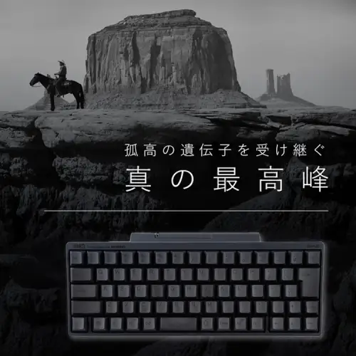 HHKB Professional HYBRID Type-S 日本語配列／墨（無刻印キートップセット付） ※着日指定不可