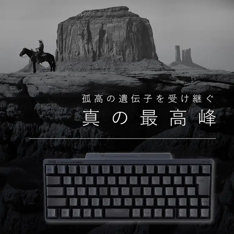HHKB Professional HYBRID Type-S 日本語配列／雪（無刻印キートップセット付） ※着日指定不可