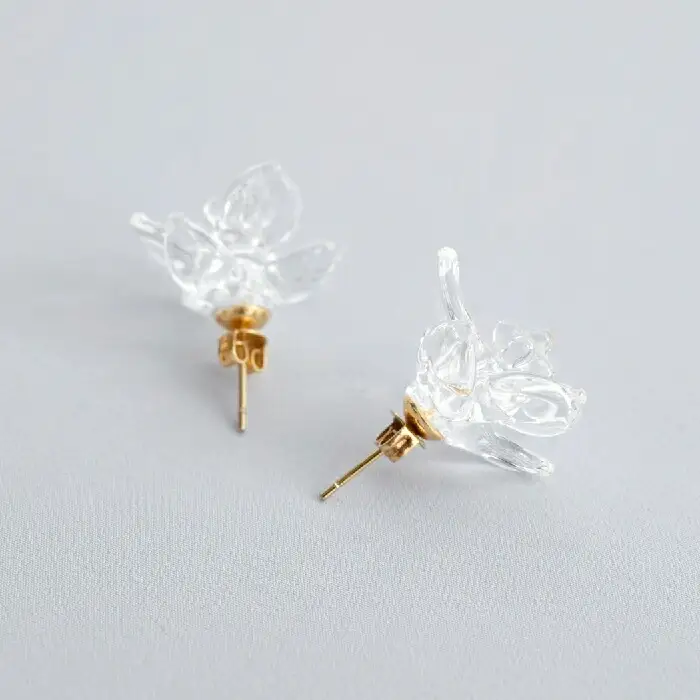 ピアス iriser ミズアオイ ｜ ピアス アクセサリー レディース