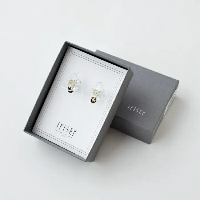 イヤリング iriser ミズアオイ ｜ イヤリング アクセサリー レディース