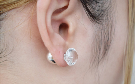 ネックレス・ピアスセット iriser Genseki ｜ ネックレス・ピアス